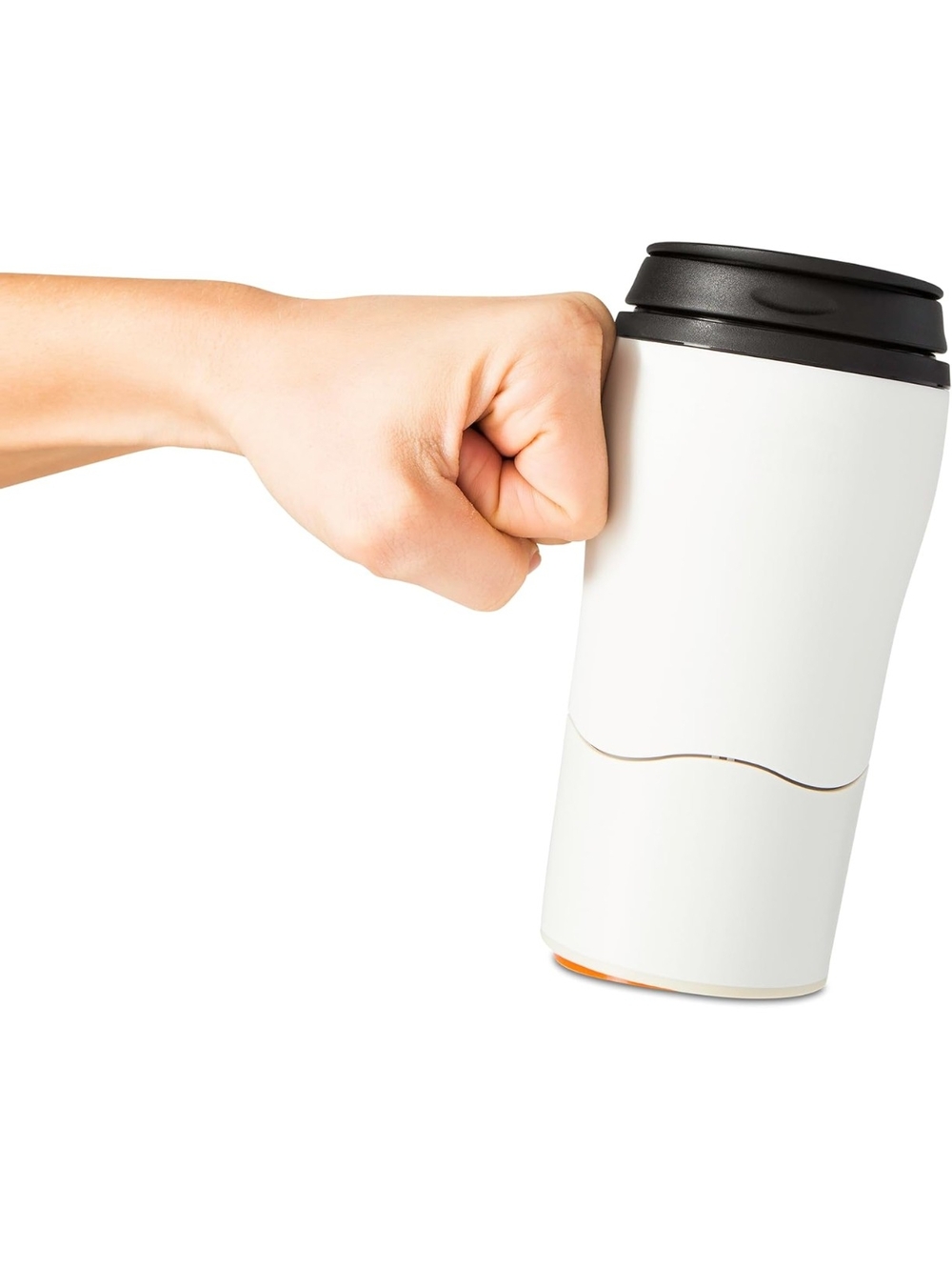 Mighty Mug No-Spill Plastic Travel Mug. 11oz, Cold/Hot, Dishwasher Safe.